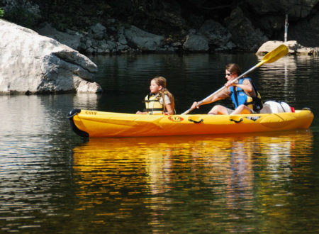 Canoë sur l'Ardèche